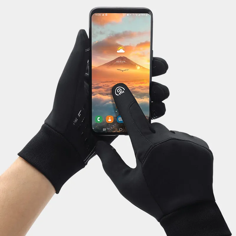 Winter Outdoor Sports Running Touch Screen Gym Fitness Full Finger Gloves